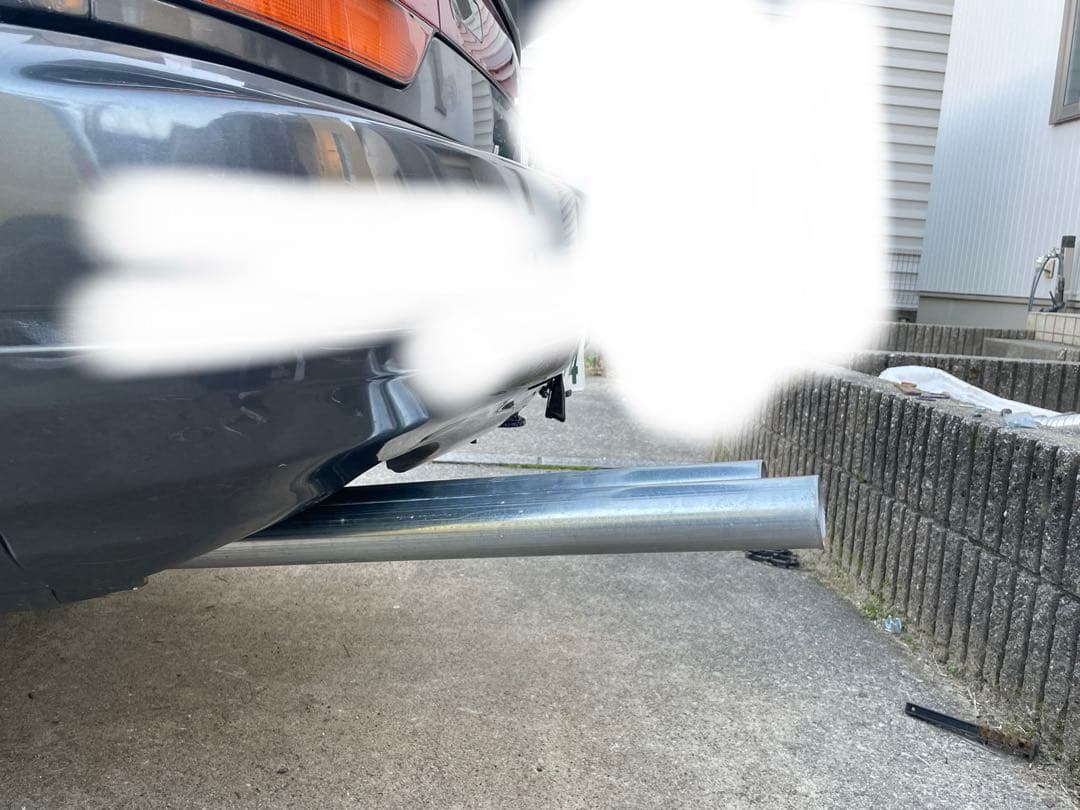 最終値下げ 180sx S13 腹下ビタビタワンオフ フルデュアルマフラー