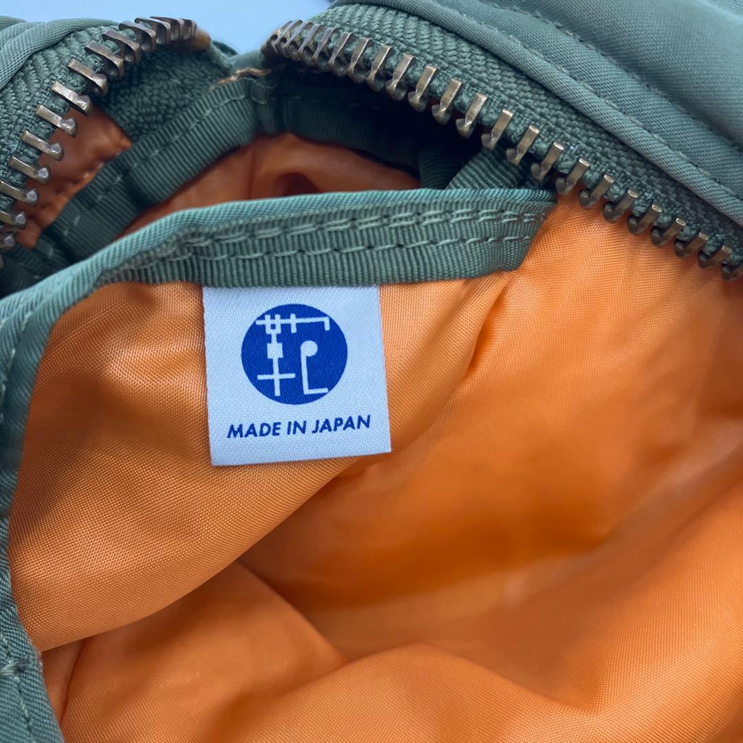 PORTER 吉田カバン TANKER ボディバッグ セージグリーン