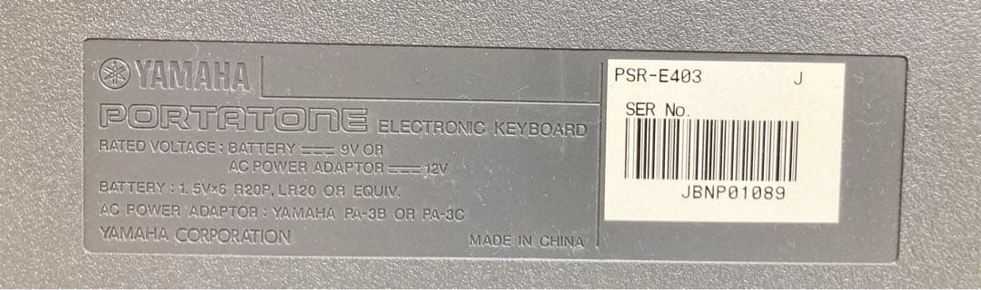 ☆超激レア！！ YAMAHA PSR-E403 電子キーボード ヤマハ 鍵盤楽器