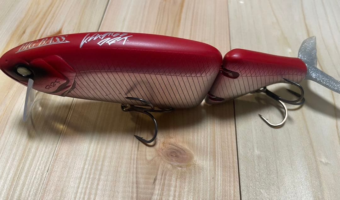 タイニークラッシュ　Low ビッグバスレッド　即完売　超レアカラー DRT