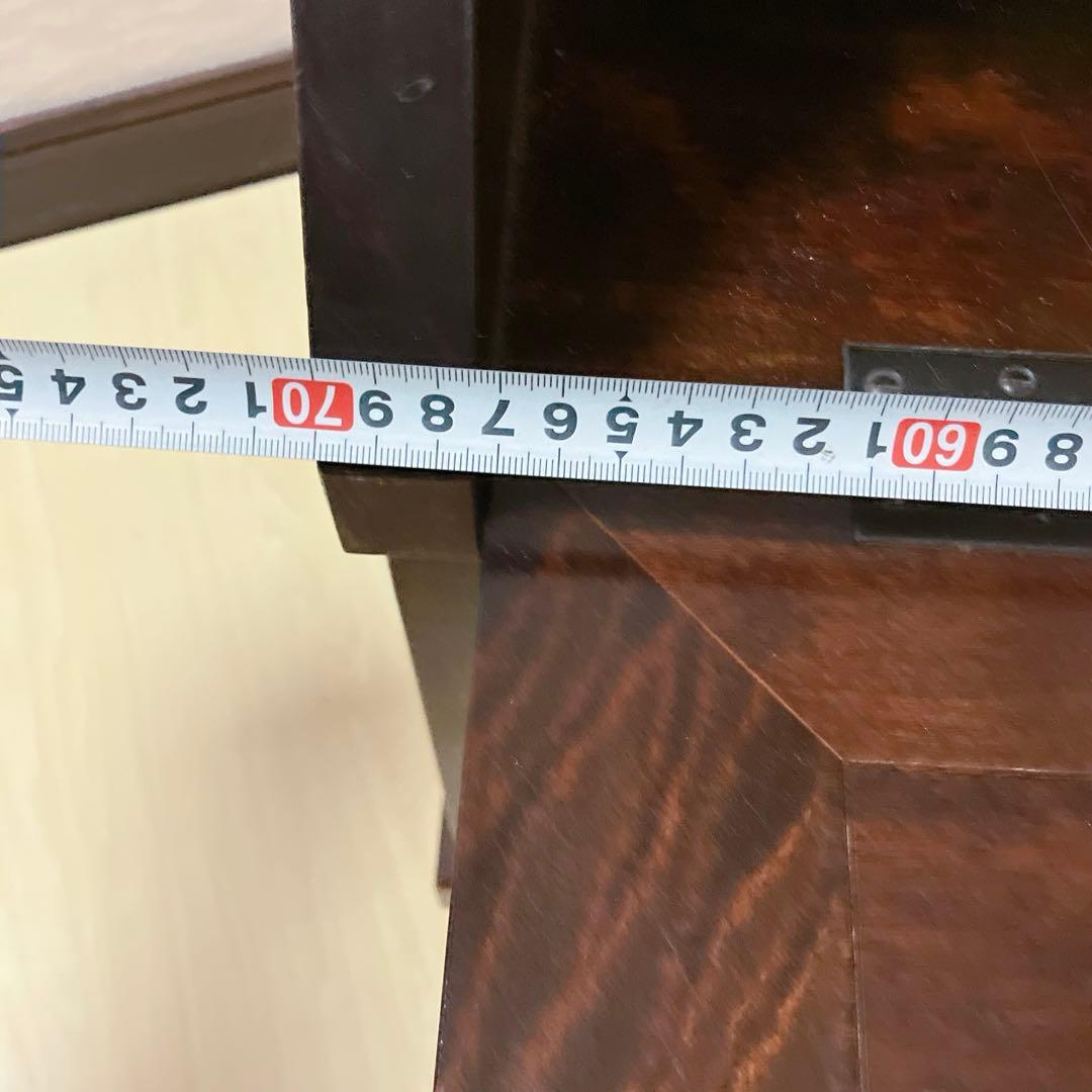 松本民芸家具　ライティングビューロー　デスク　チェスト　木製　デスクチェア