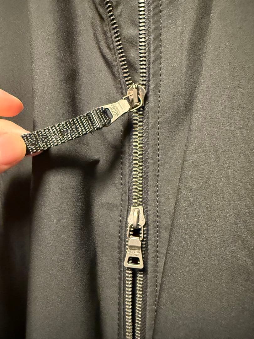 Prada sport ダブルジップ コート 美品 早い者勝ち！