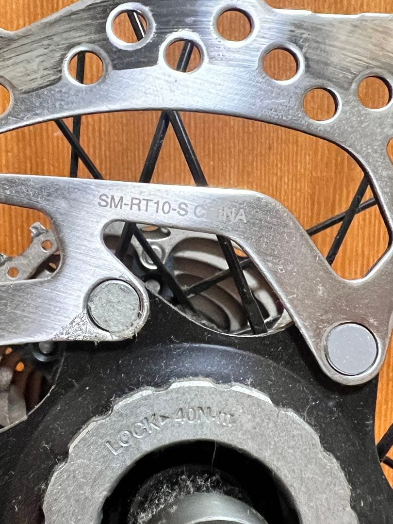 MAVIC AKSIUM disc 走行100km程度