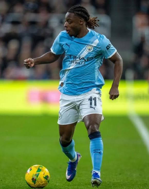 25/26 マンチェスター・シティ  ユニフォーム DOKU Mサイズ