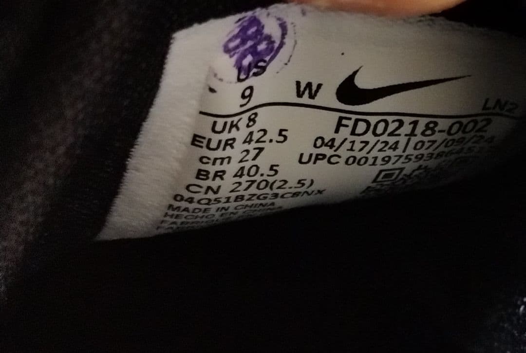 ナイキ　ゴルフシューズ インフィニティツアーネクスト％2 ２７センチ