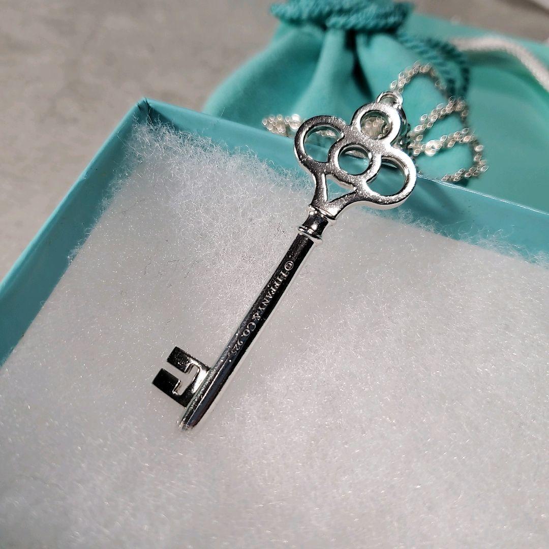 ティファニー TIFFANY ネックレス クラウンキー キー 鍵 925 - メルカリ