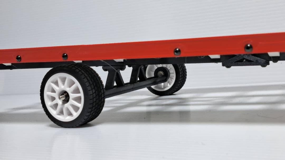 1/10 ラジコン用 車載牽引トレーラー ローダー ドリフト クローラー