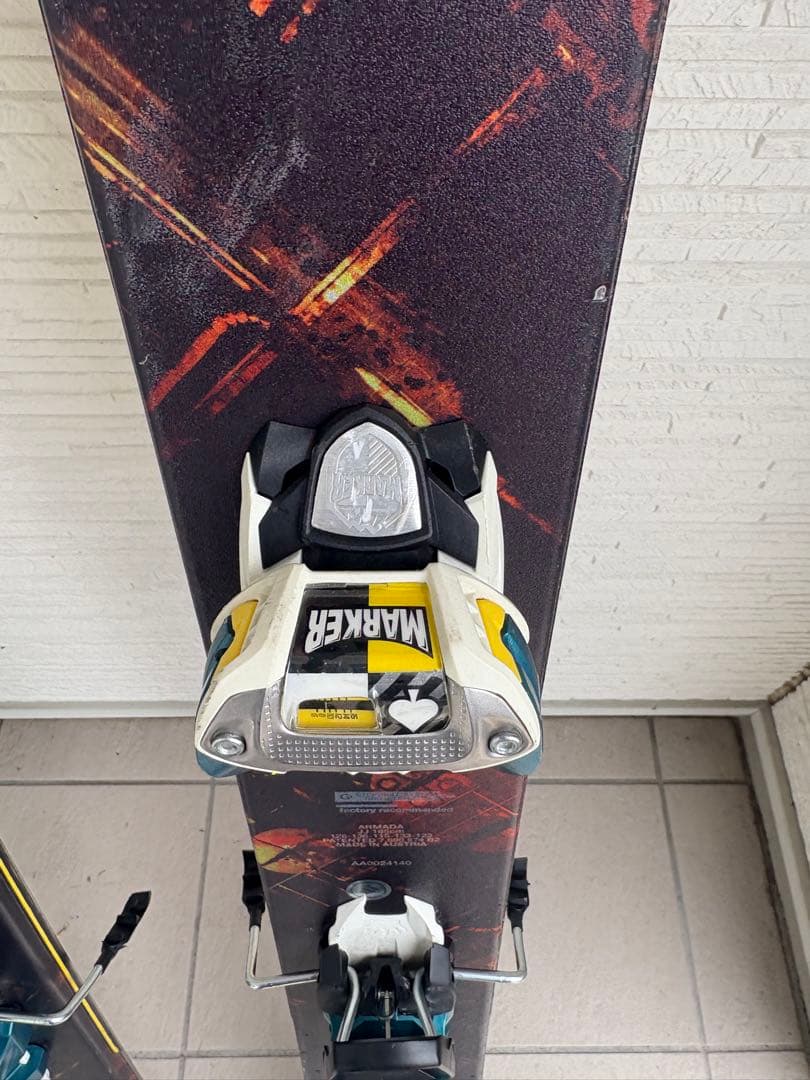 ARMADA アルマダ　JJ スキー 185cm MARKER ビンディング付