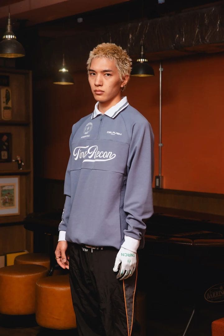 TNRCN ポロシャツ 長袖　RUFFLOG