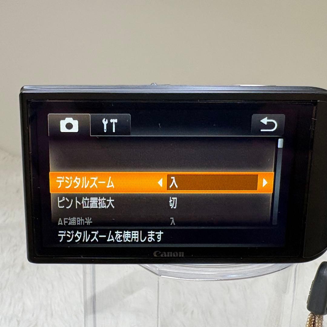 Canon カメラ　IXY10S PC1467 箱　シルバー コンデジ　動作品