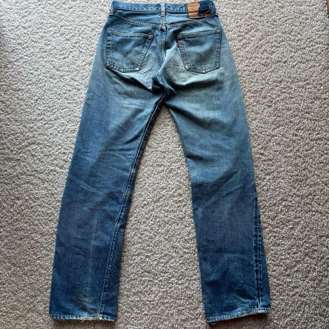 【70s】 Levi's 501 66前期 ボタン裏6 シングルステッチ