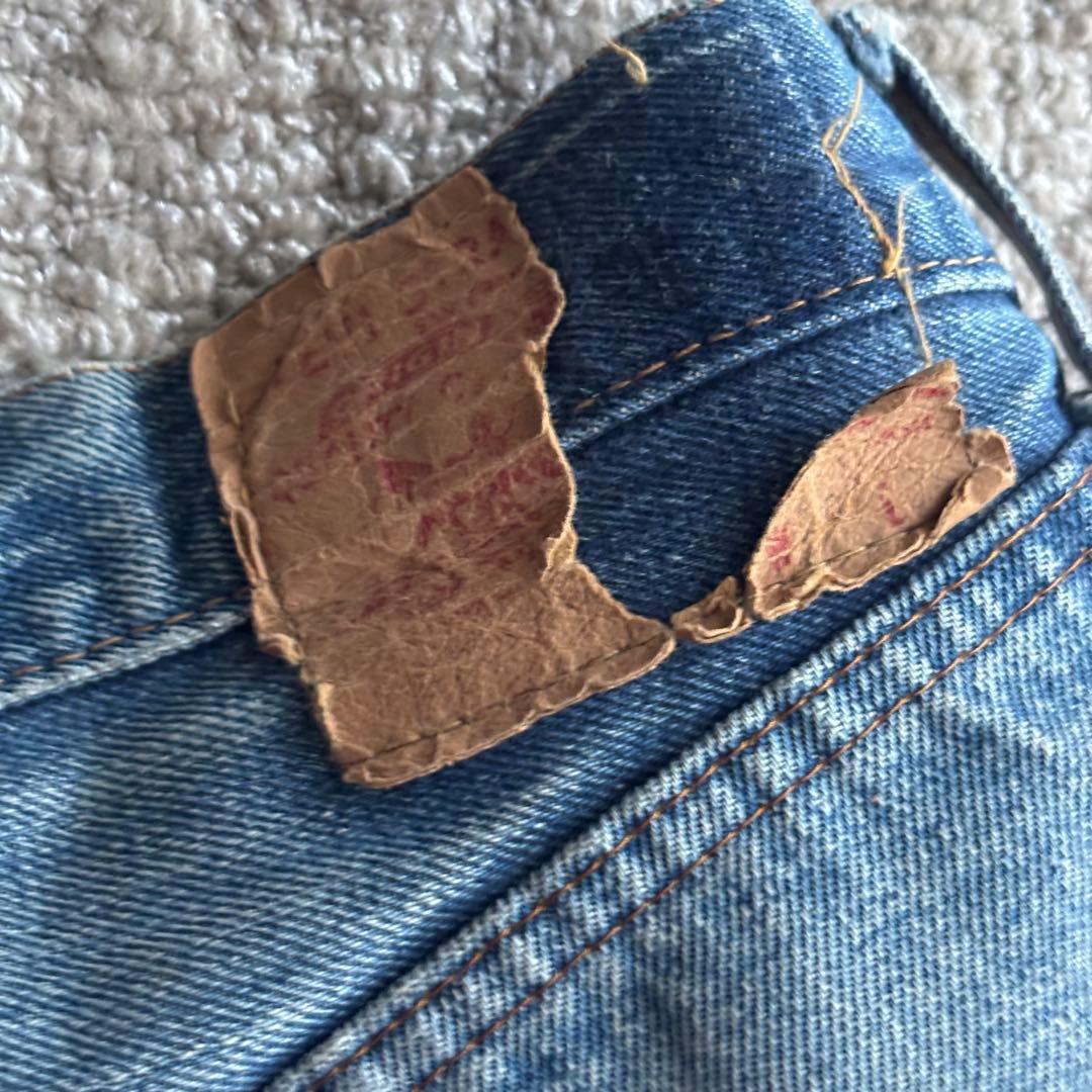 【70s】 Levi's 501 66前期 ボタン裏6 シングルステッチ