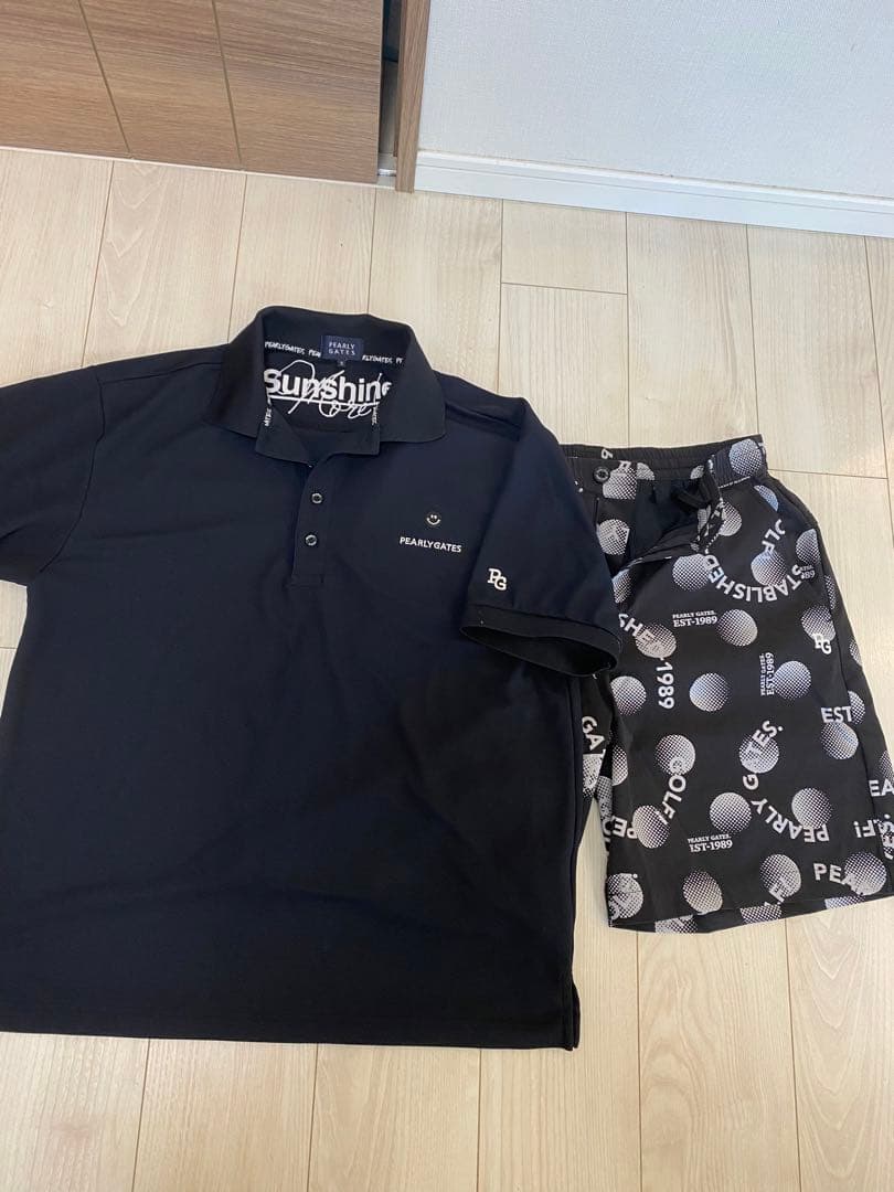 PEARLY GATES ポロシャツとショートパンツセット