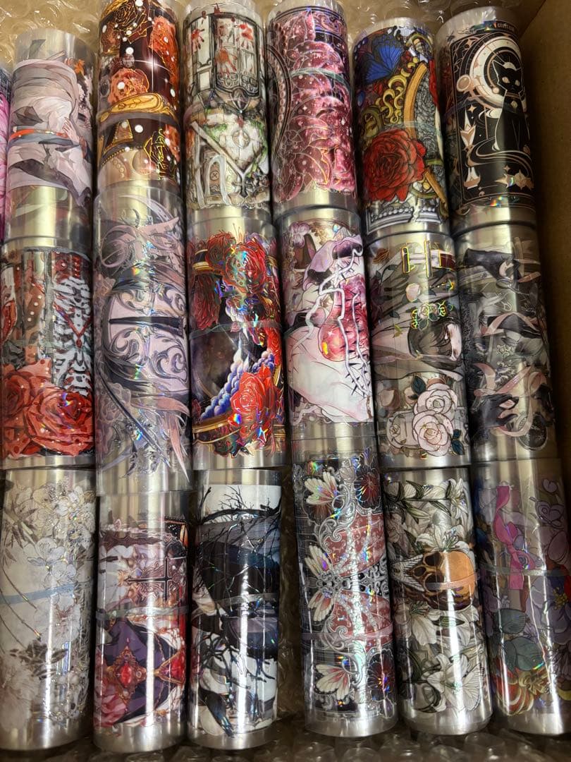 おすそ分け♡海外マステ1ループカット60本（60-J）