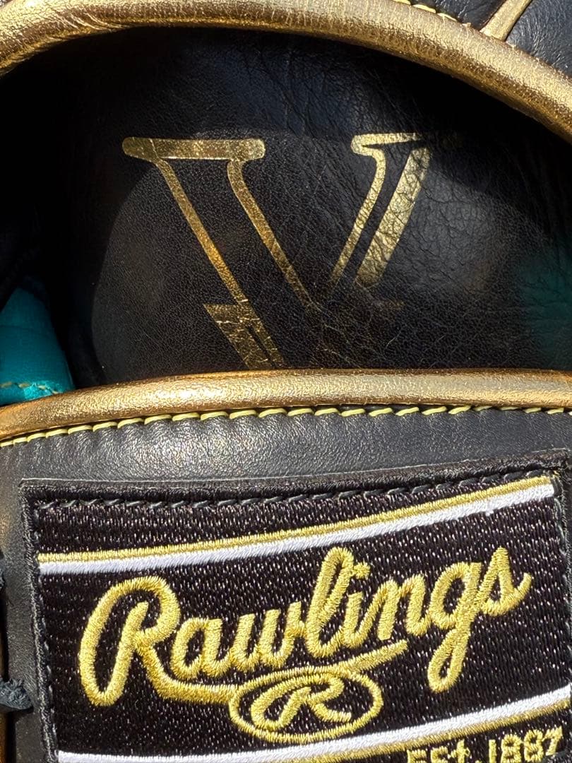 Rawlings Hypertech 軟式 黒/ターコイズ【超美品激レア】