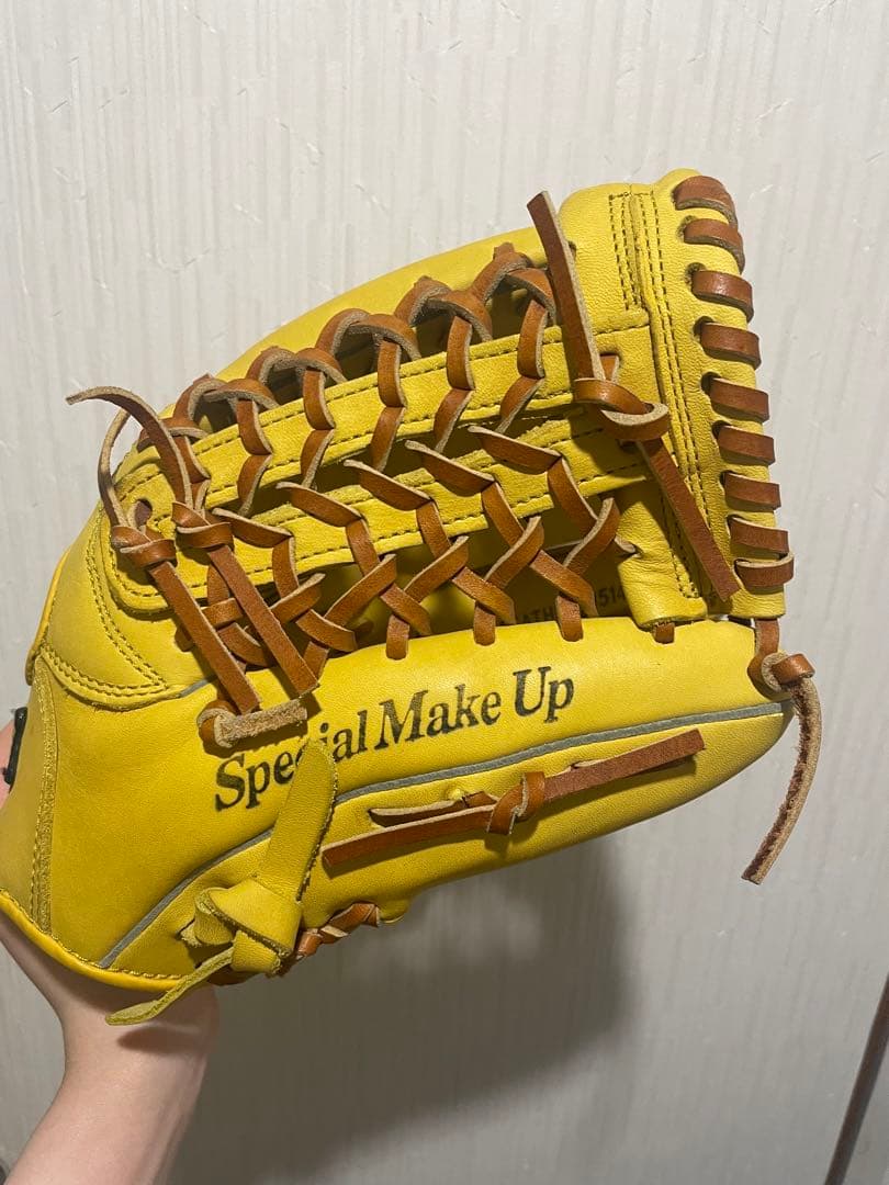 【美品】SSK イエローグローブ Special Make Up