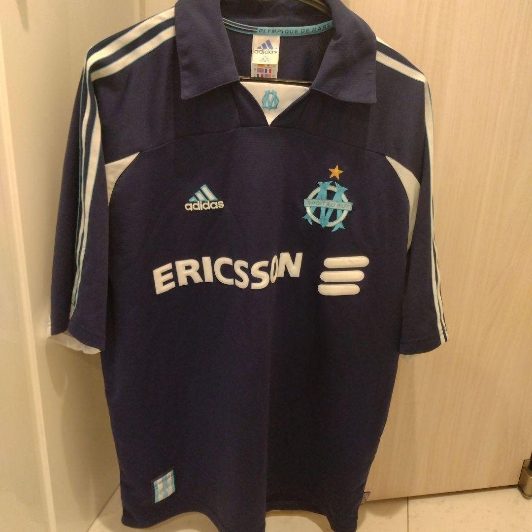 サッカー adidas マルセイユ ユニフォーム アウェイ 美品 XLサイズ