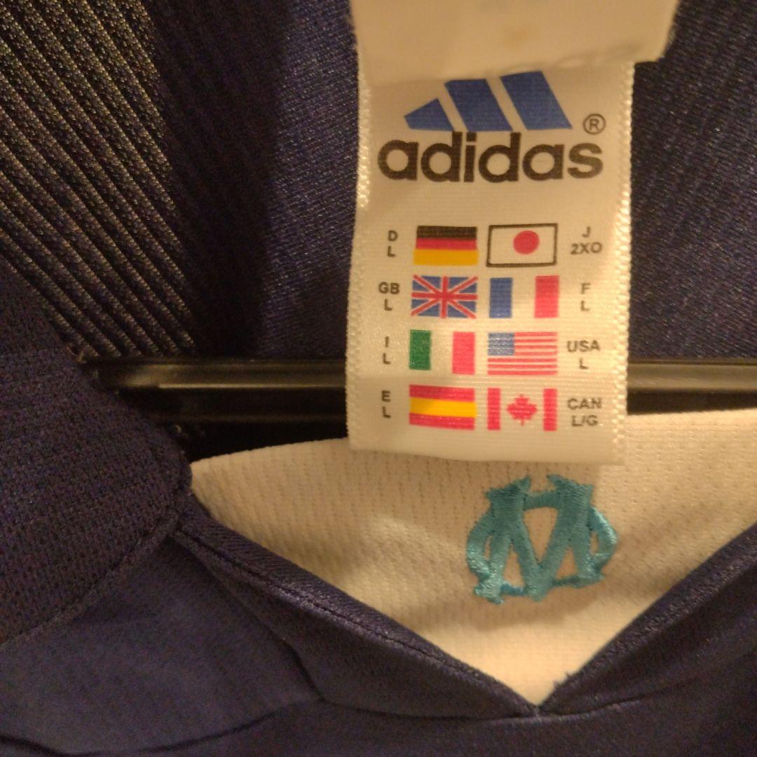 サッカー adidas マルセイユ ユニフォーム アウェイ 美品 XLサイズ