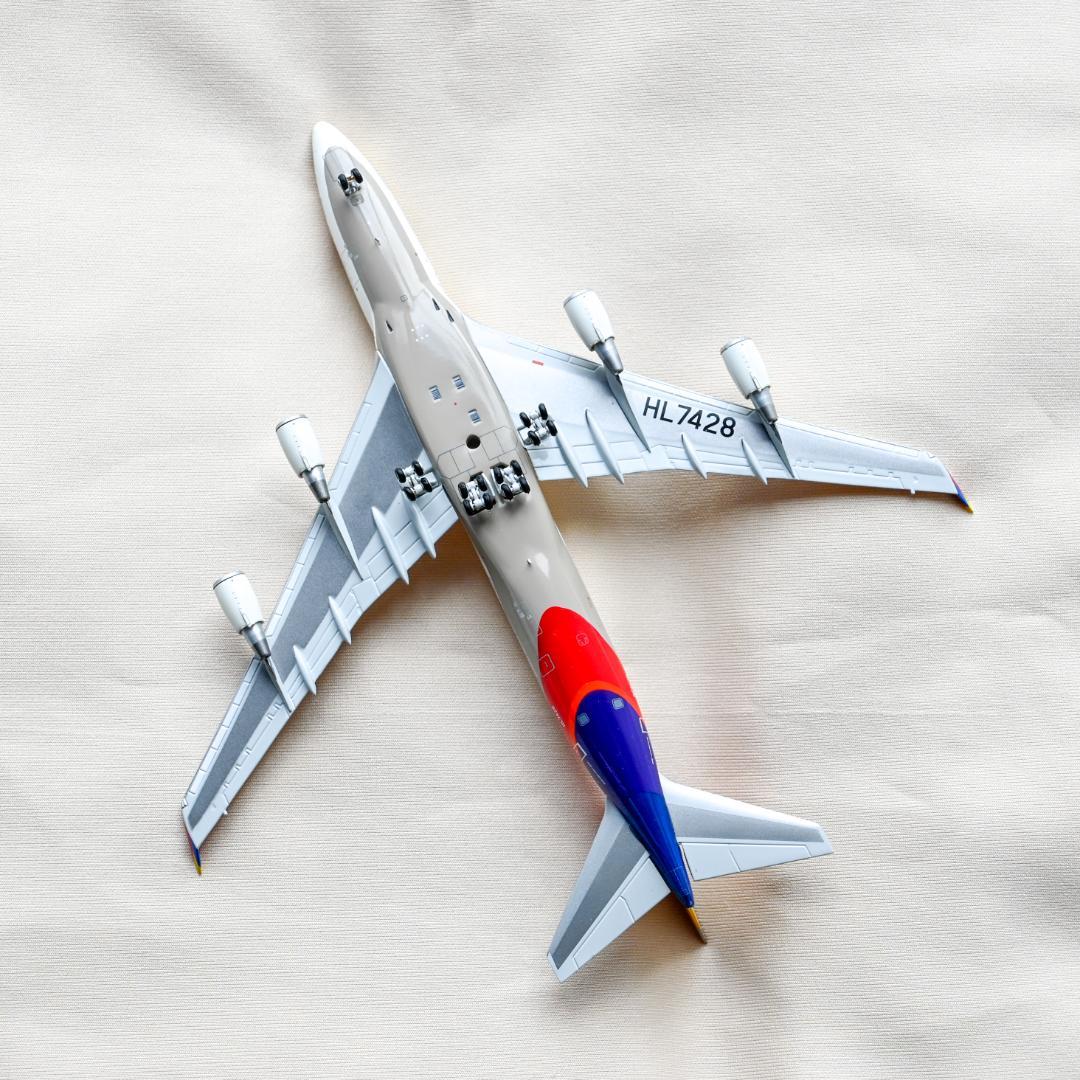 アシアナ航空 B747-400 ラストフライト HL7428 1/400