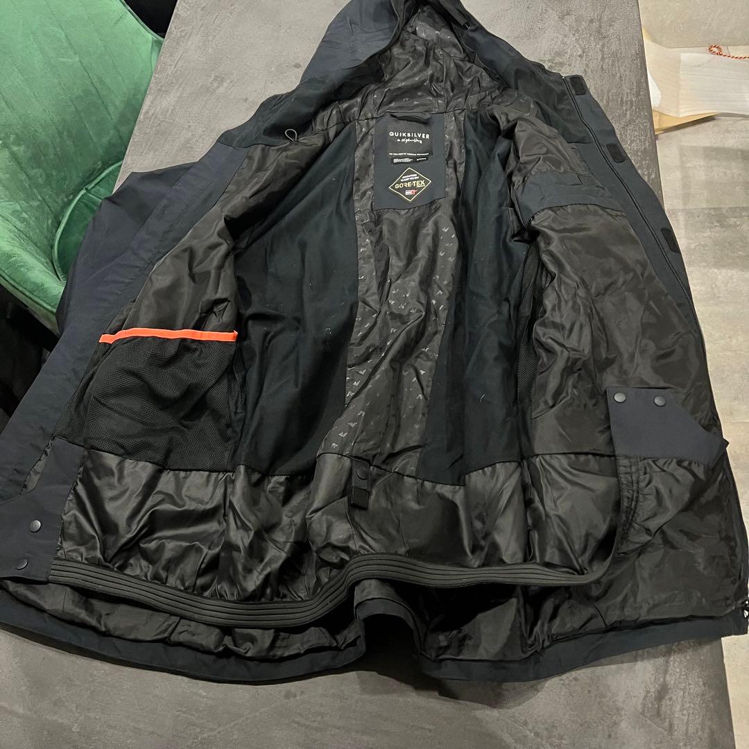 QUIKSILVER GORE-TEX スノーボードジャケット 黒