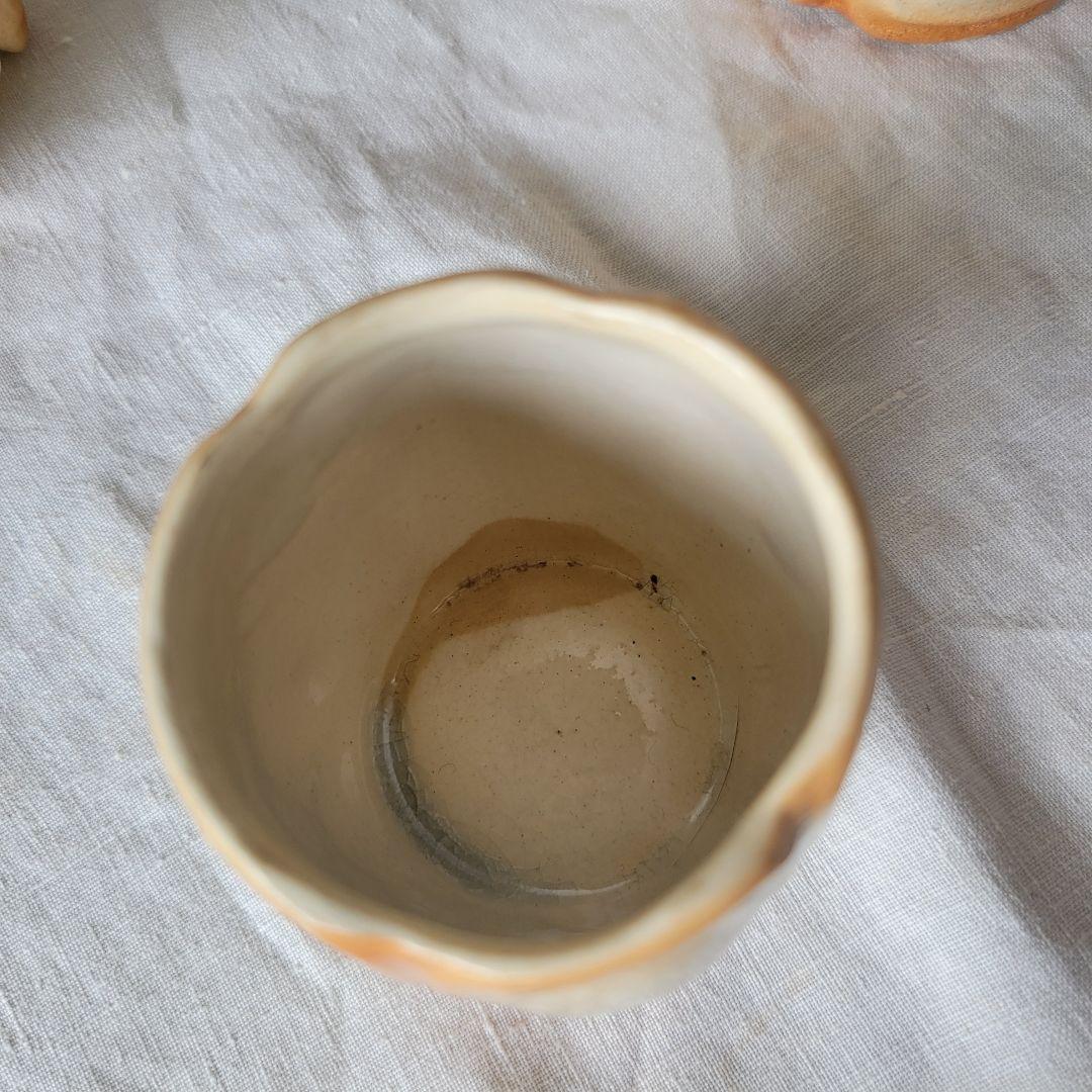 フランス　アンティーク　キャニスター　陶器　バルボティーヌ　5個セット