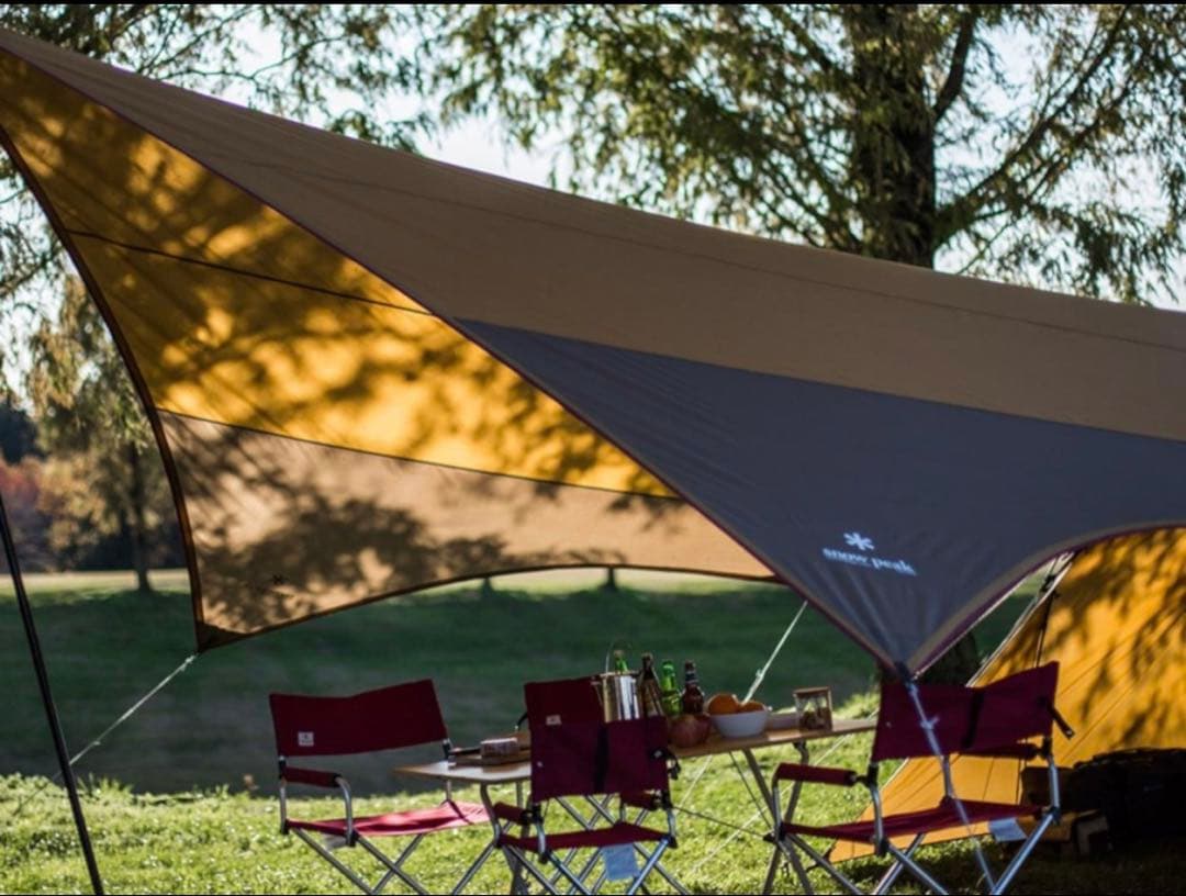 スノーピーク エントリーパックTT 専用マットシート付 テント タープ セット