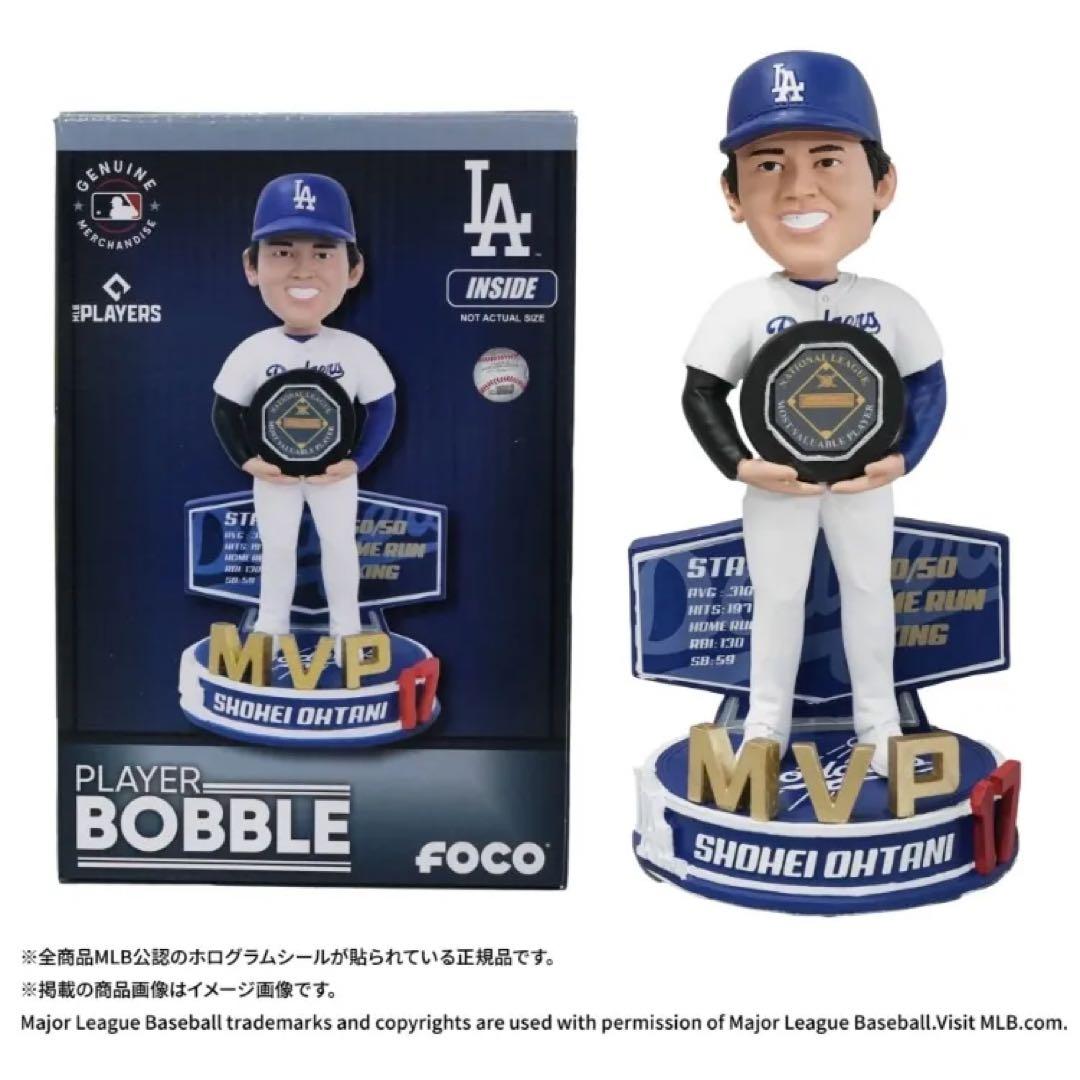 新品・未開封】FOCO製 大谷翔平 NL MVP 記念ボブルヘッド - メルカリ