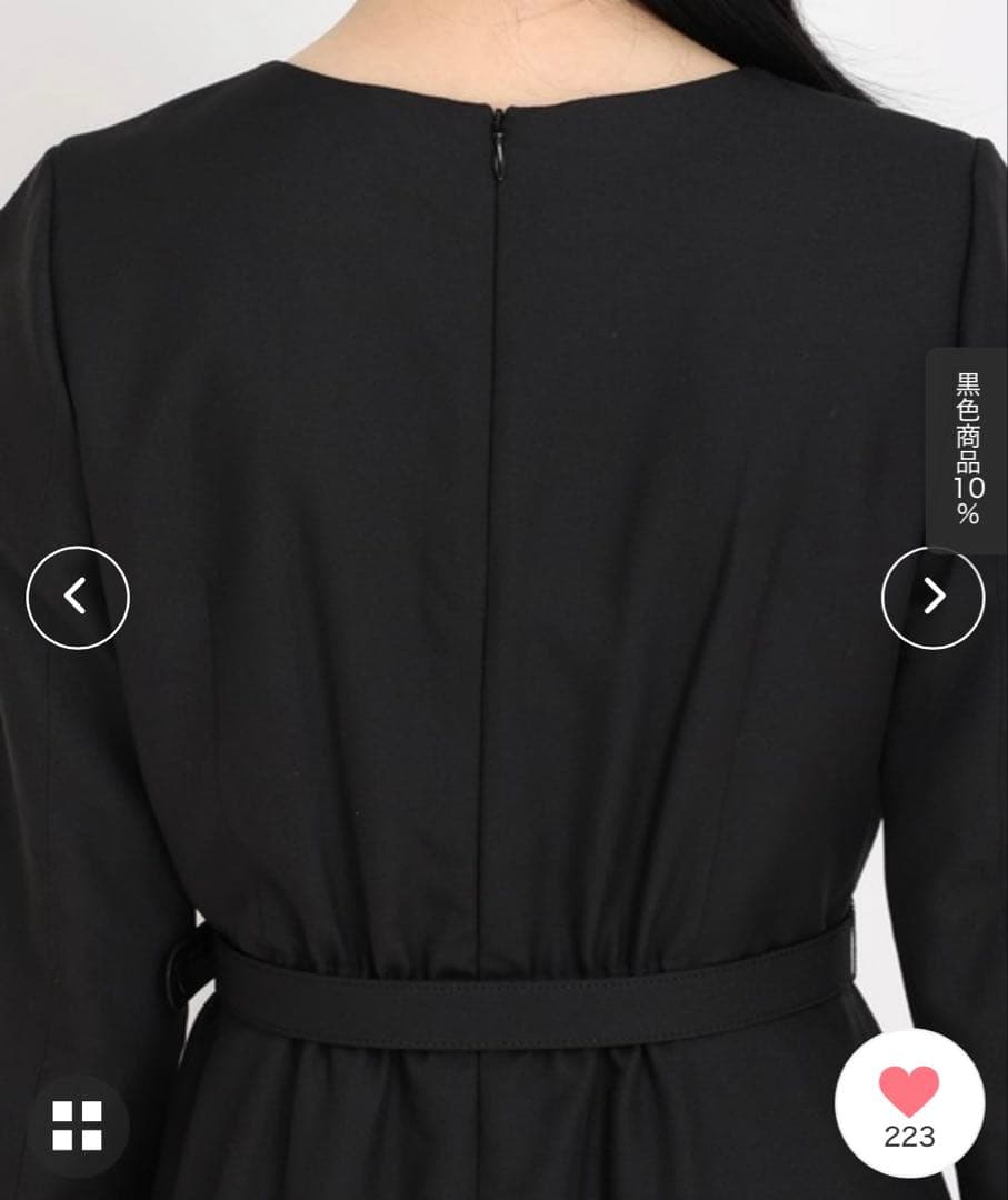 未使用　日本製　ストロベリーフィールズ センタープリーツワンピース　卒園入学式