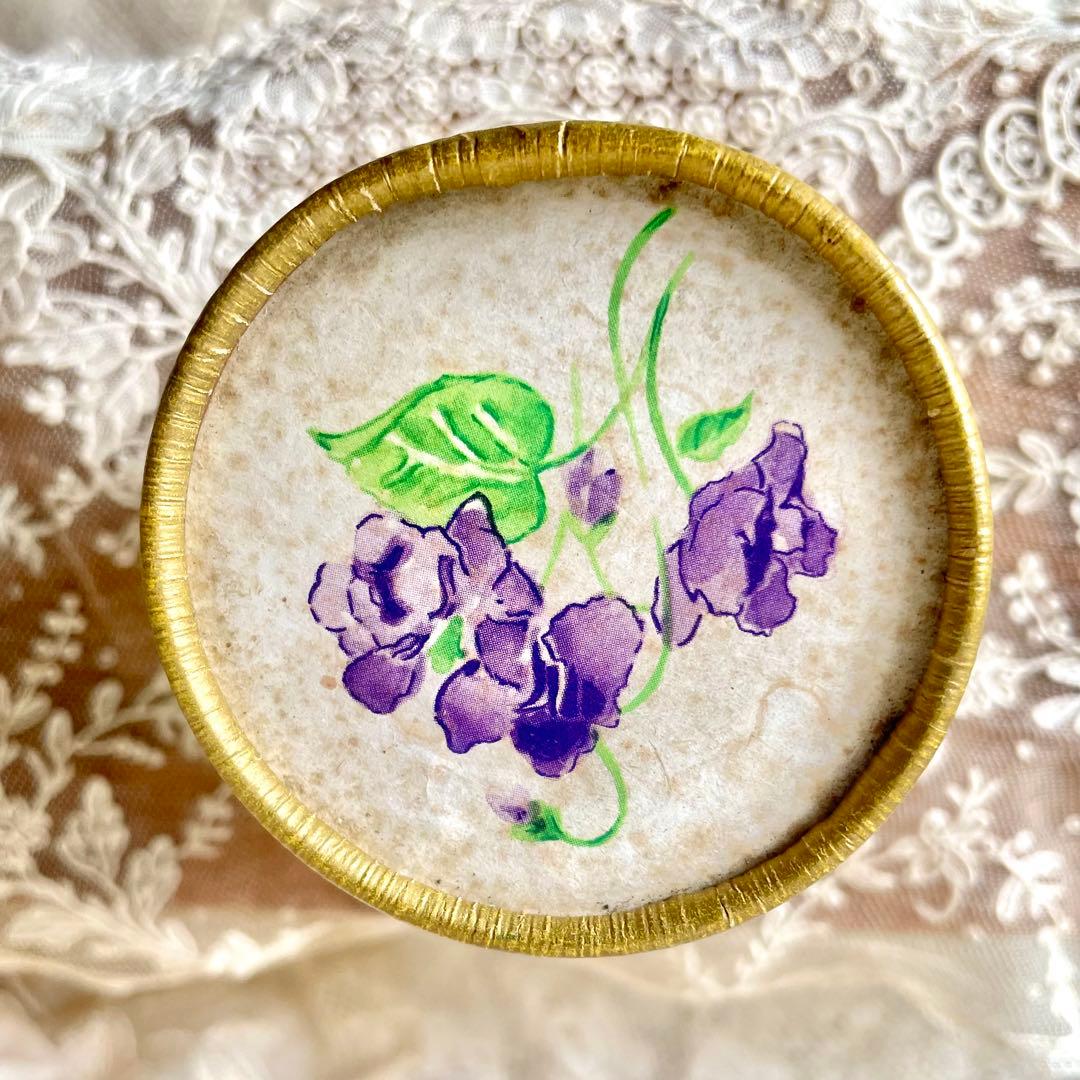 トゥルーズすみれのオードトワレ　ボックス&説明書付き　フランスアンティークスミレ