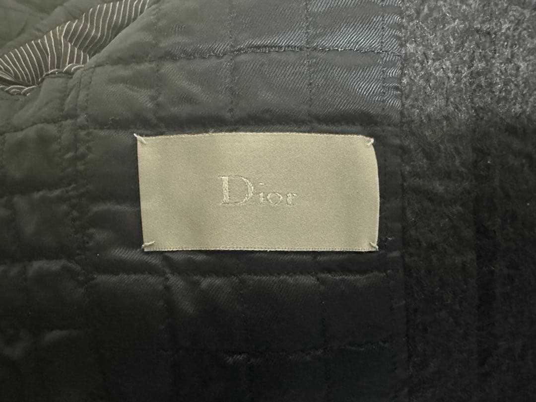 Dior Hommeディオールオム 09awモヘヤ混ラップブルゾン44◇ブラック