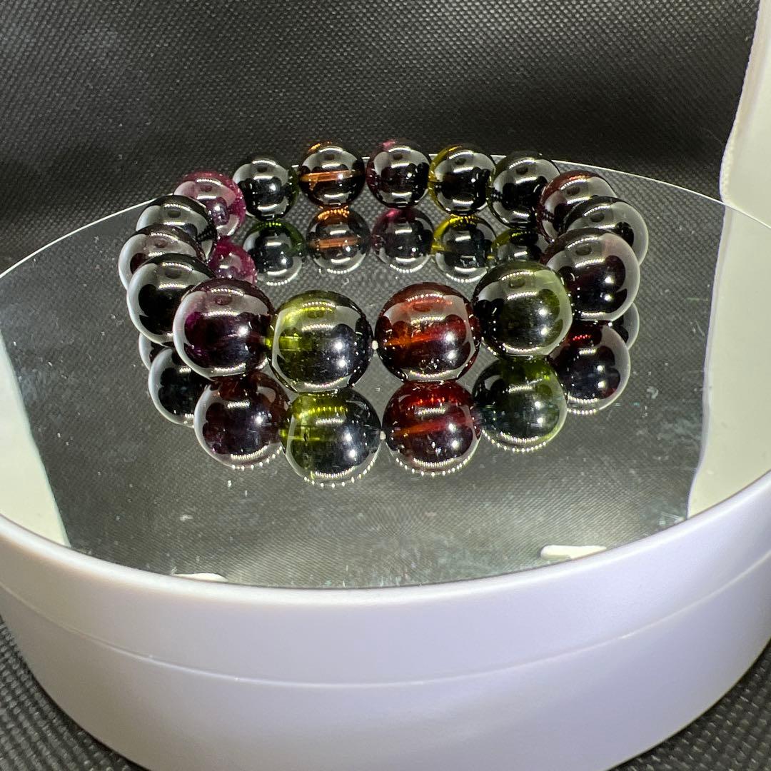 超高品質！ダークトルマリンブレスレット