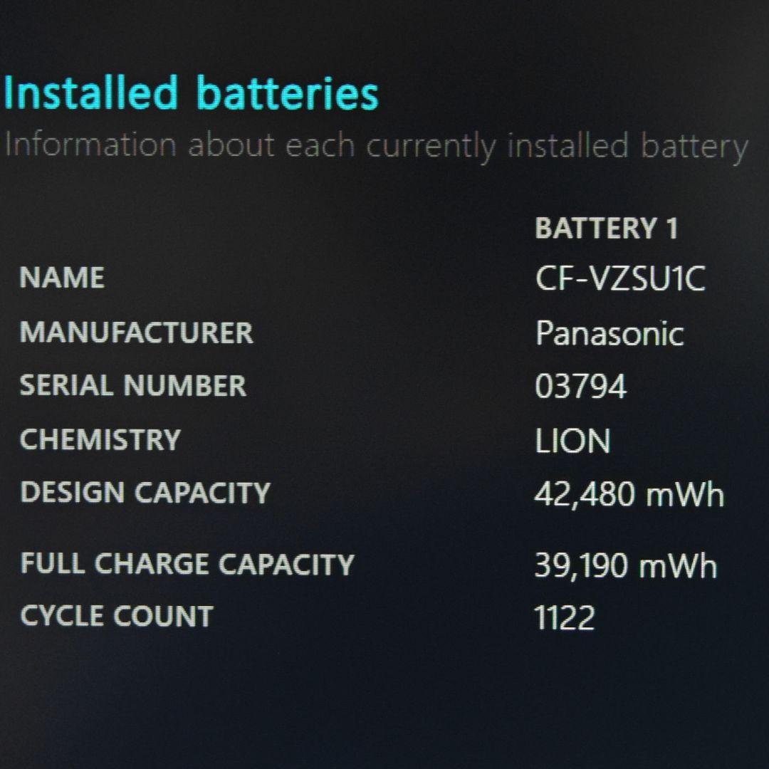 Windowsノート本体 Panasonic Let's note SV9 CF-SV9 LTE