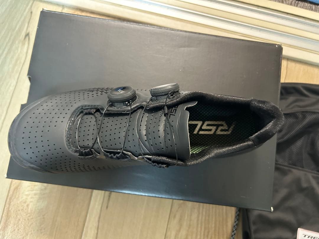 Trek RSL ブラック シューズ インソール付き