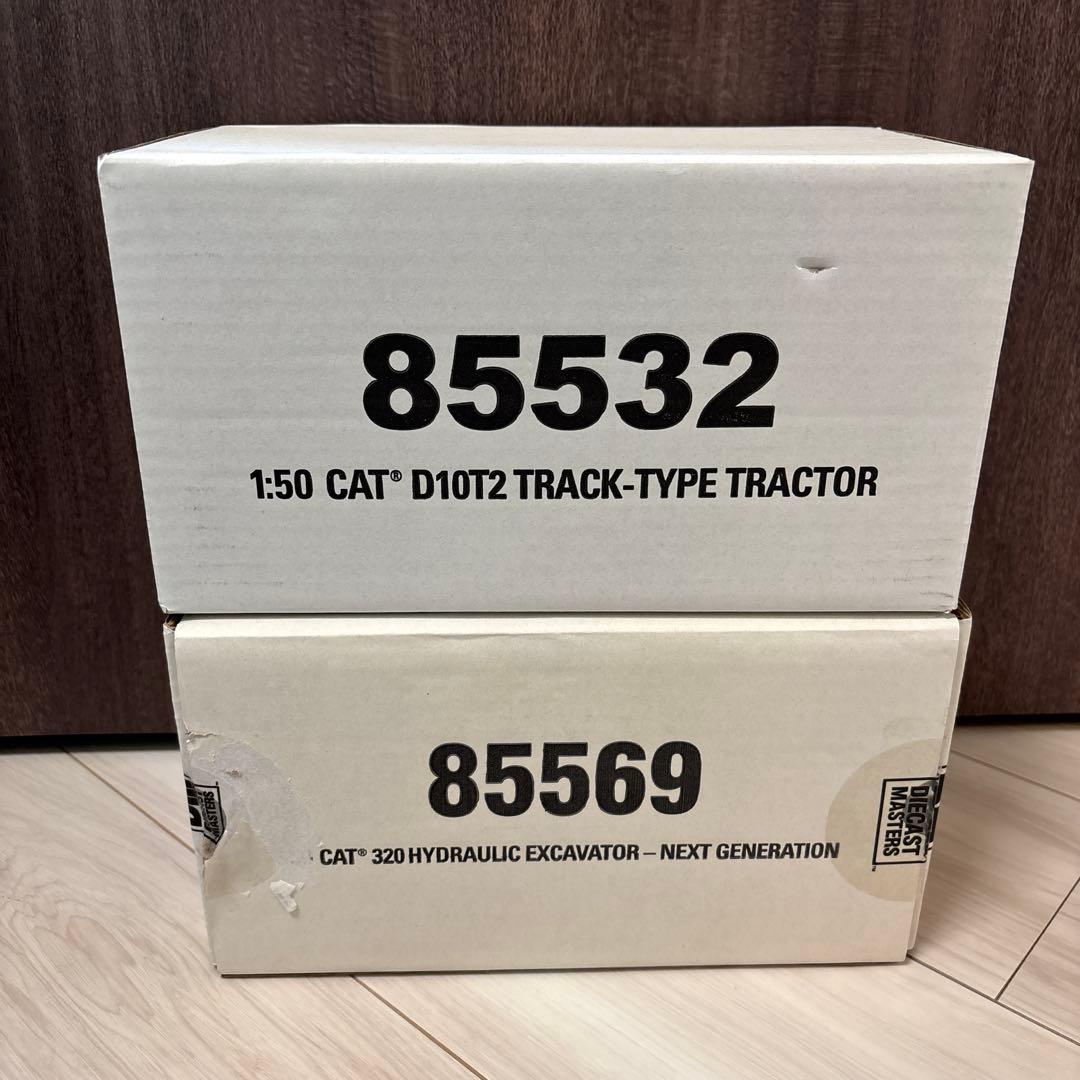 CAT 320油圧ショベル & D10T2トラクターセット