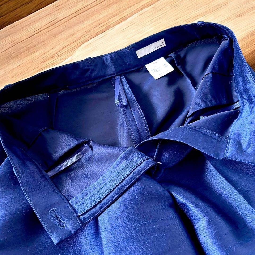 マダムエイチクローゼット　シャンタンパンツ　サイズ38