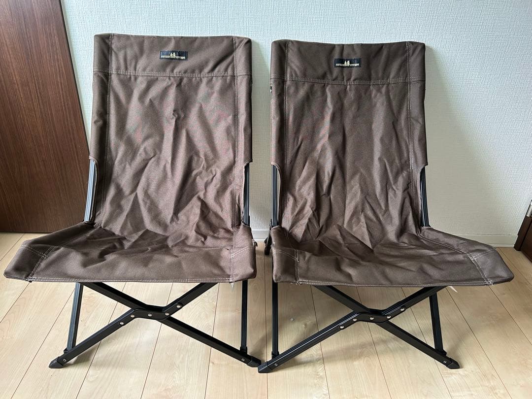 ogawa オガワ ローチェア II ダークブラウン　2脚セット