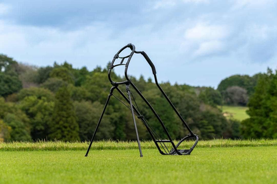 PING パイプフレームスタンドキャディバッグ/ネイビー