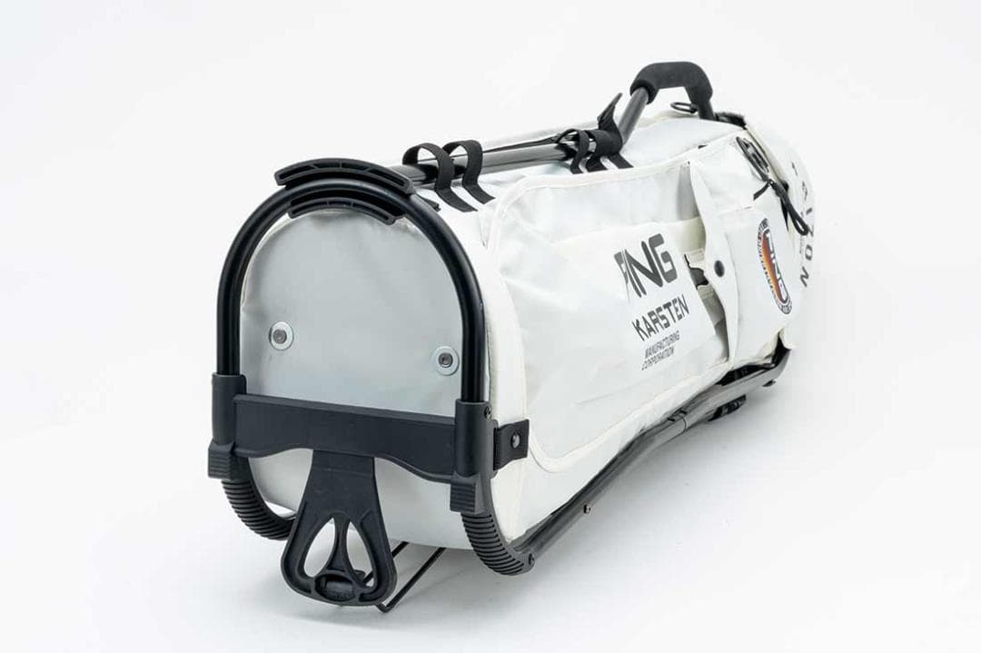 PING パイプフレームスタンドキャディバッグ/ネイビー