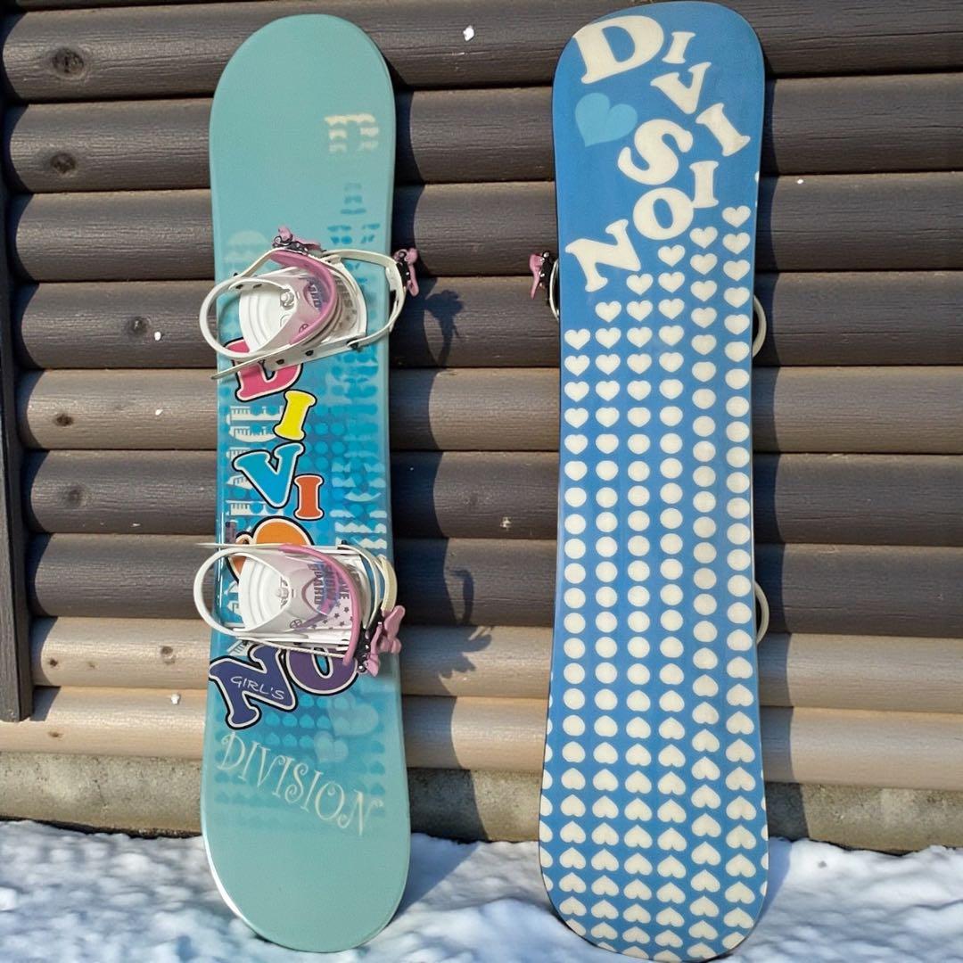 【美品】 DIVISION 128 XERES スノーボード ジュニア　キッズ