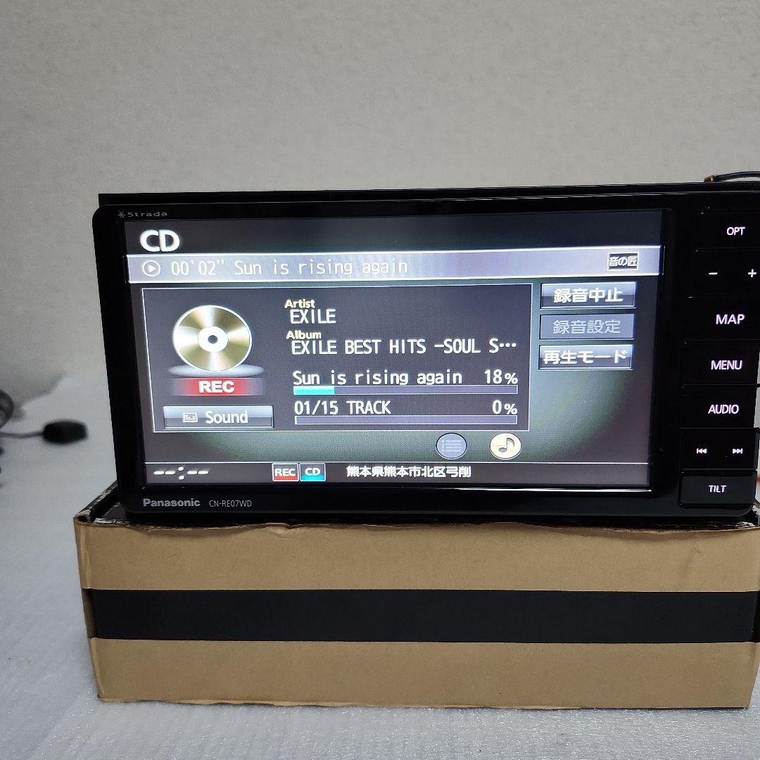 Panasonic CN-RE07WD カーナビ 7インチ