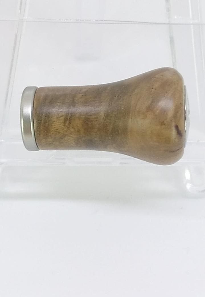 未使用　シマノ　夢屋　カーディフ　花梨ノブ　シルバー