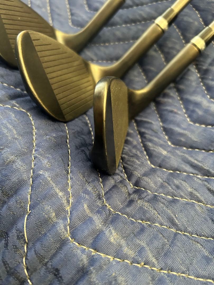 三浦技研 MG-S01 tour ウェッジ 3本セット ノーメッキ ブラック