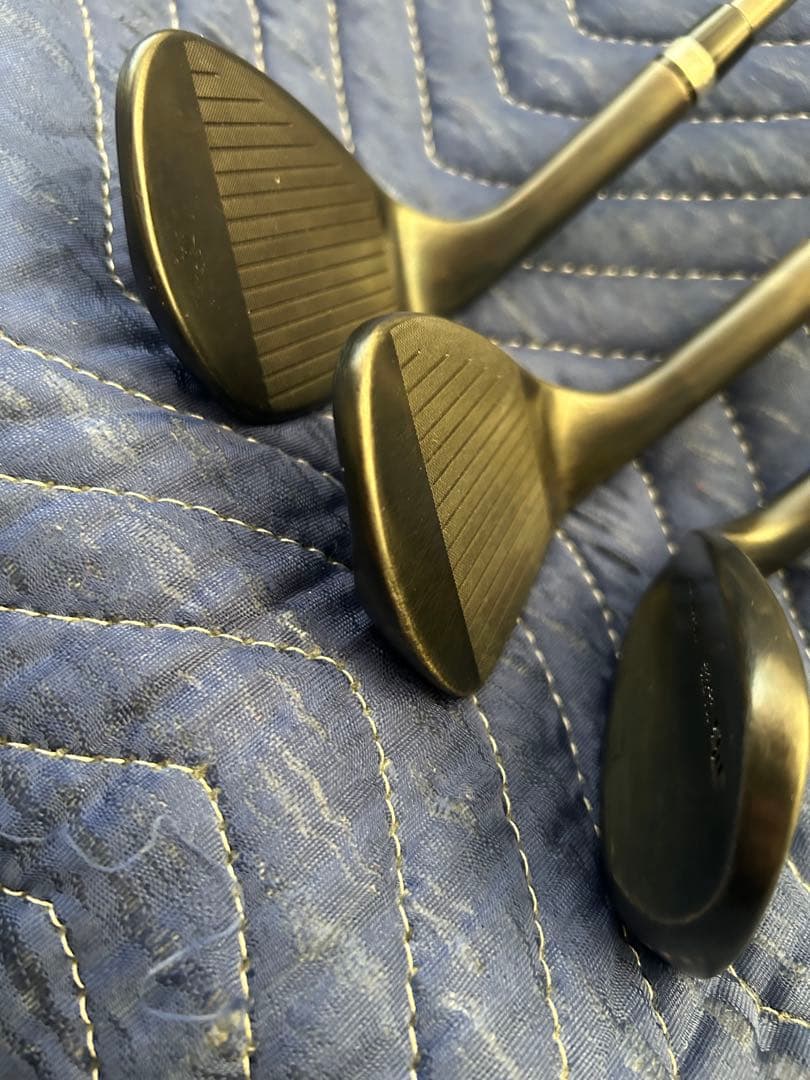 三浦技研 MG-S01 tour ウェッジ 3本セット ノーメッキ ブラック