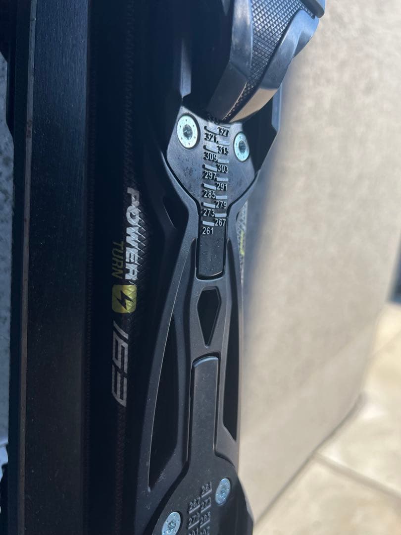 名作163cmスキー板　ロシニョール　パシュート11 PURSUITビンディング