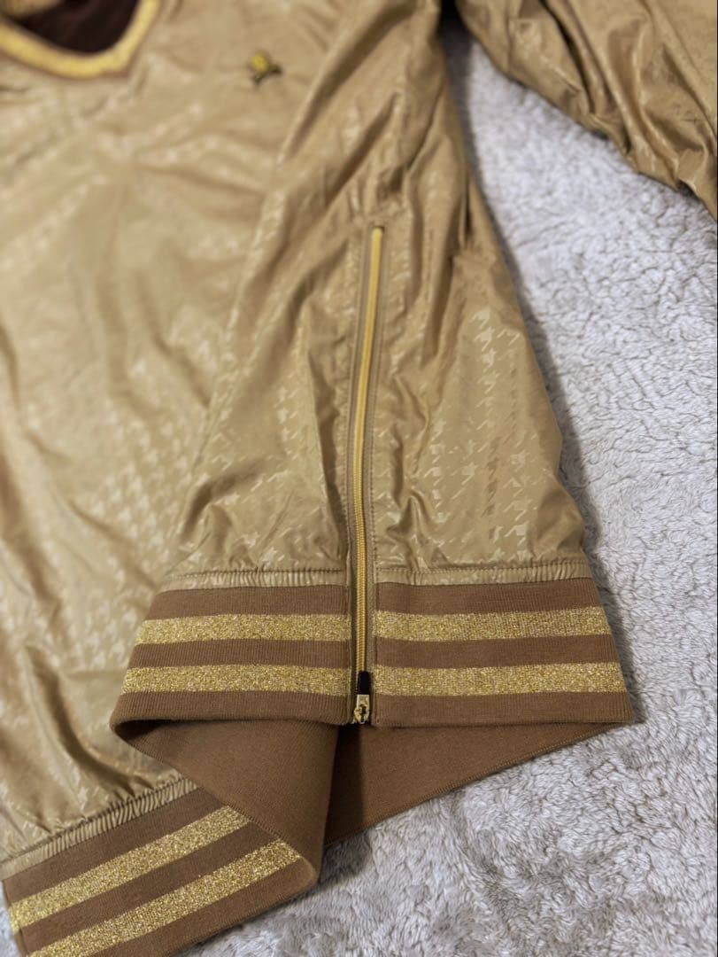 MARK&LONA マークアンドロナ 裏フリースブルゾン レディースM ベージュ