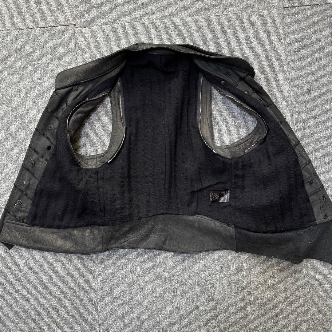 if six was nine 00s アーカイブ レザーベスト サイズ0