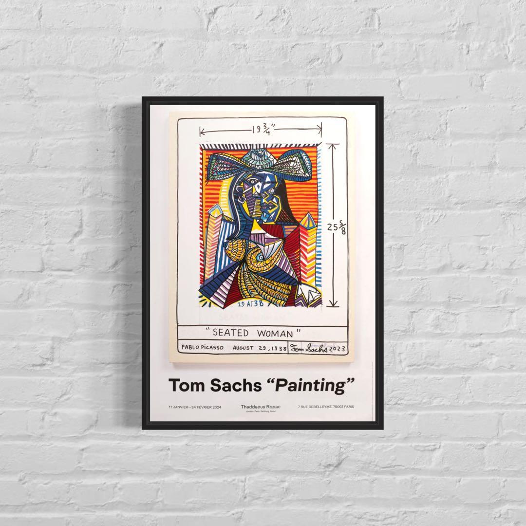 【残1枚】トム・サックス展　A2ポスター　Tom Sachs 2024 ピカソ