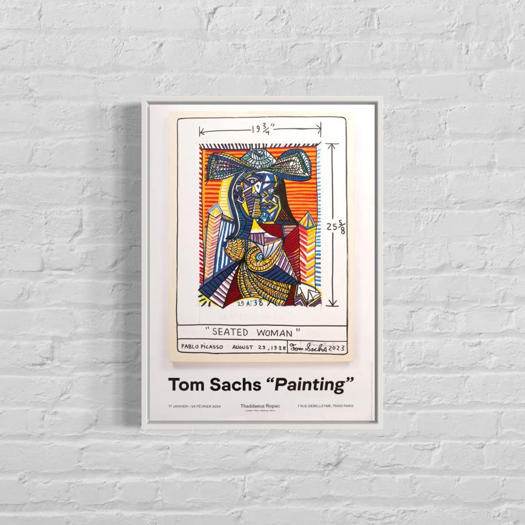 【残1枚】トム・サックス展　A2ポスター　Tom Sachs 2024 ピカソ