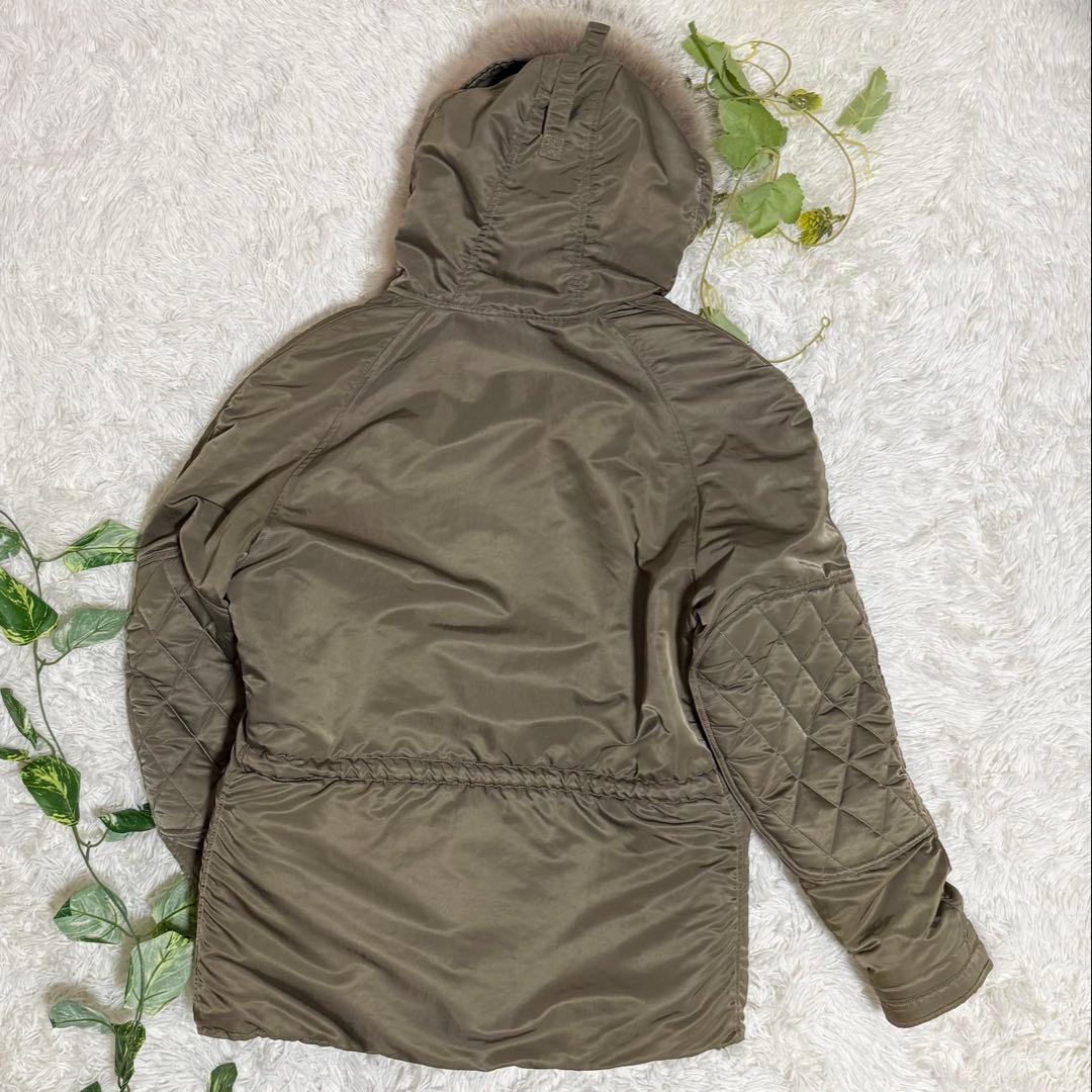 【悪無愛想】SKULL FLIGHT　N-3B　フライトジャケット　ファー