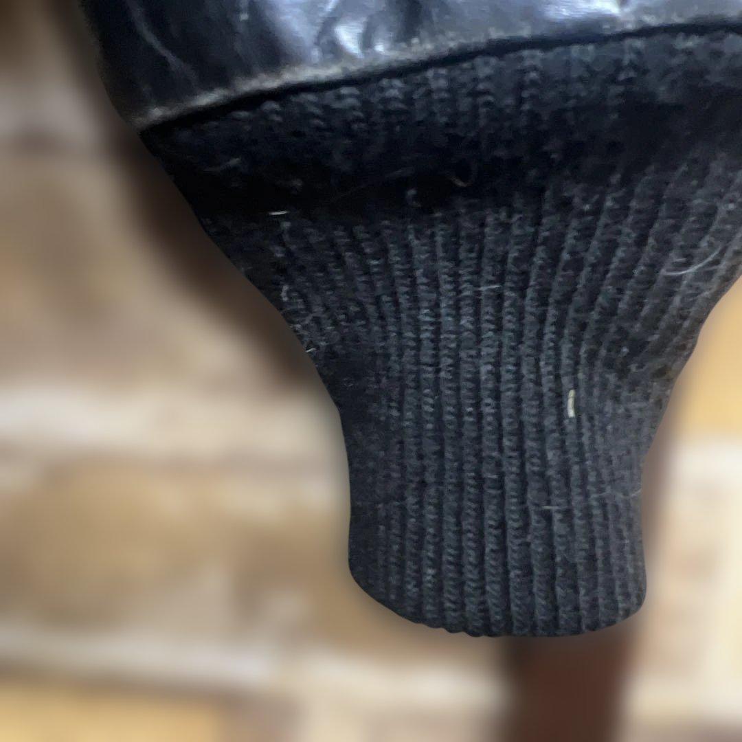 K*）様 Schott G-1 黒 レザー フライトジャケット